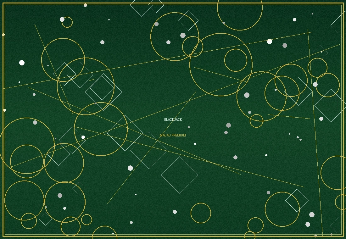 澳门赌场二十一点牌桌